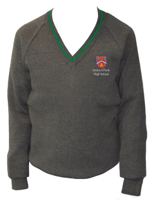 Orchard Park Pullover -   Green Stripe (Year 8 SEPT 2025)